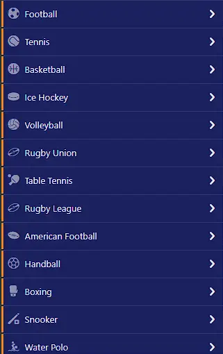 Shabiki Betting Options