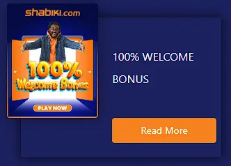 Shabiki 100% Welcome Bonus