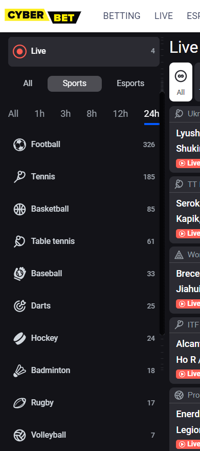 CyberBet app download