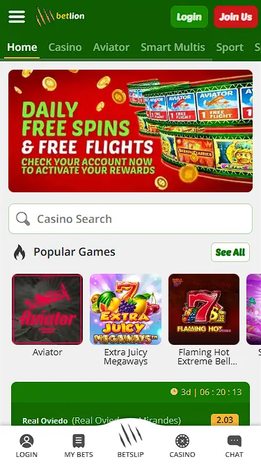 download betlion mobile app