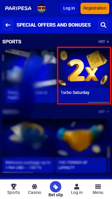 paripesa turbo Saturday