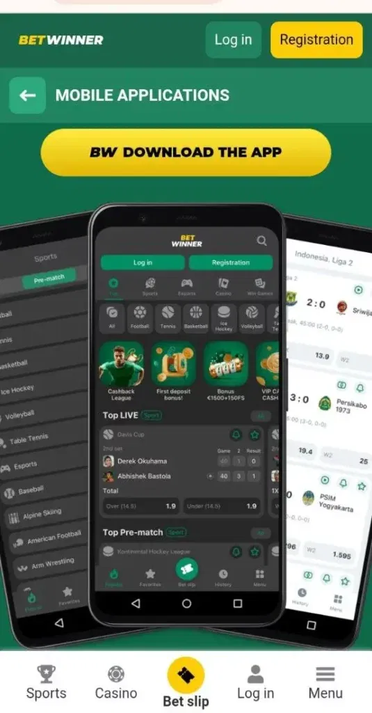Betwinner app in Kenya 2025 