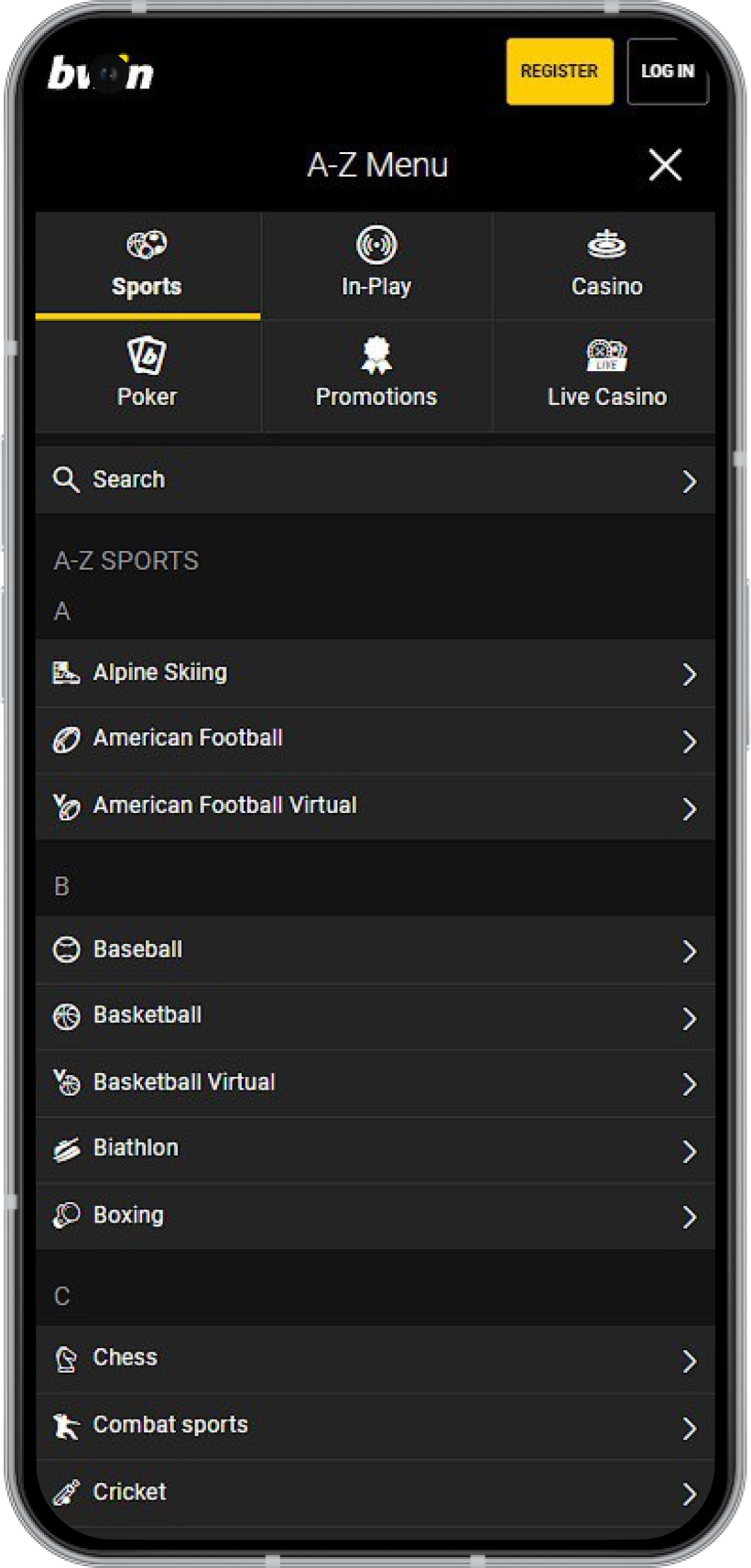 bwin app android