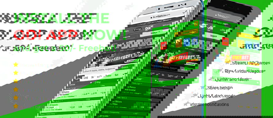 OdiBets install apps