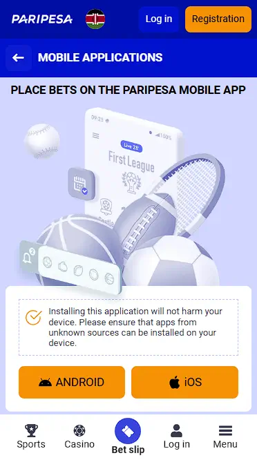 Paripesa APK App Download