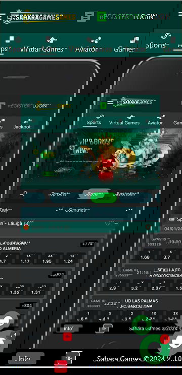 Sahara Games mob version