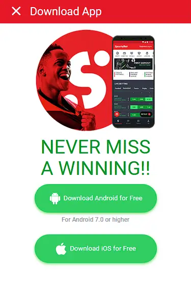 sportybet app download