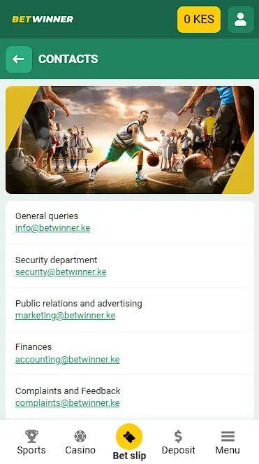 betwinner support team