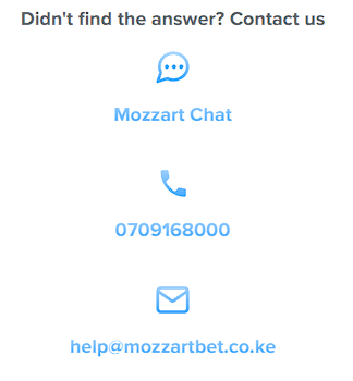 MozzartBet customer support