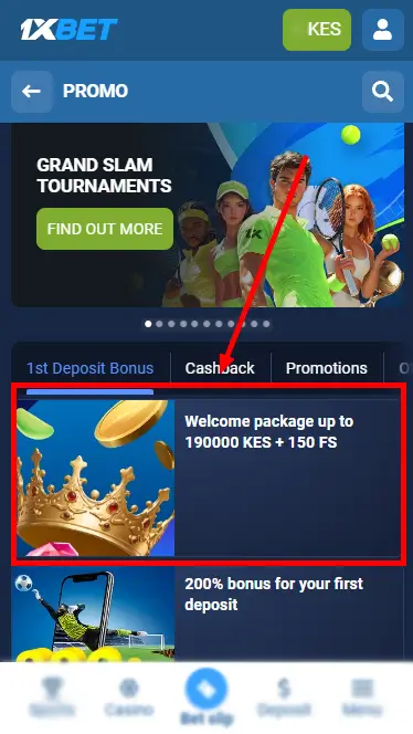 1xBet Bonus Kenya - Casino Welcome Bonus