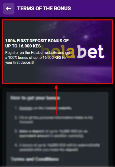 Helabet Welcome Bonus for Sports