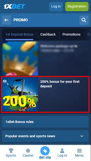 1xbet welocome bonus