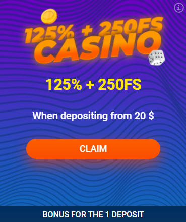 125% + 250 FS bonus