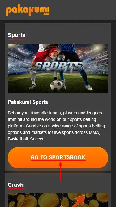 Pakakumi Main Page