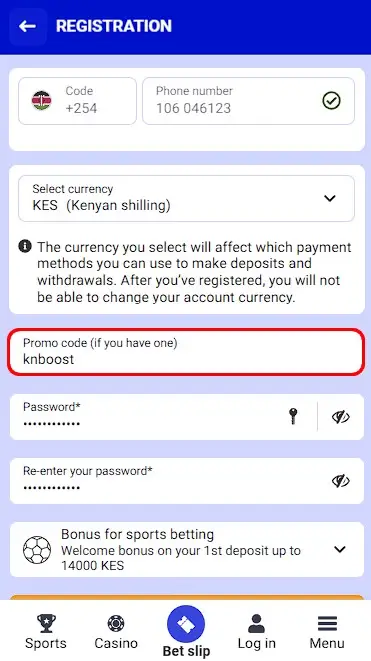 Paripesa Promo Code Activation