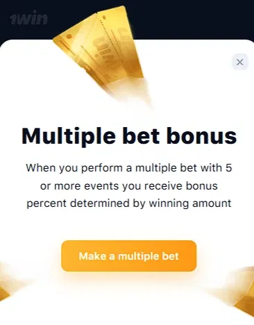 Does 1win Kenya offer sports betting bonuses?