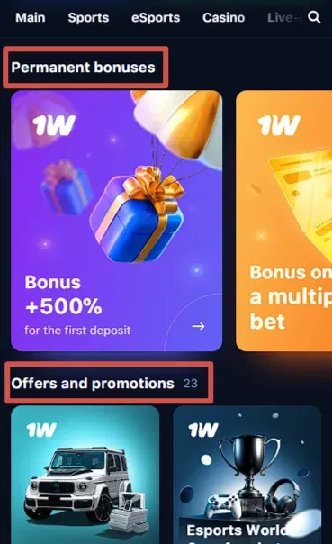 What are the 1win Kenya Bonuses?