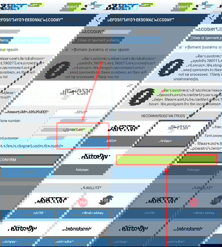 mpesa international betting