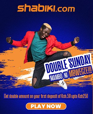 Shabiki welcome bonus kenya
