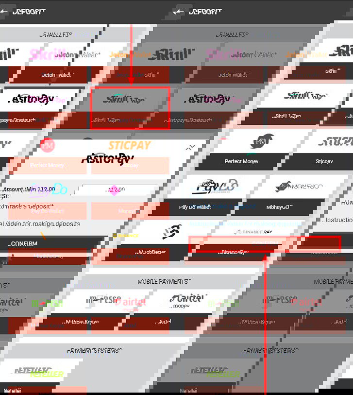 how to pay via astropay