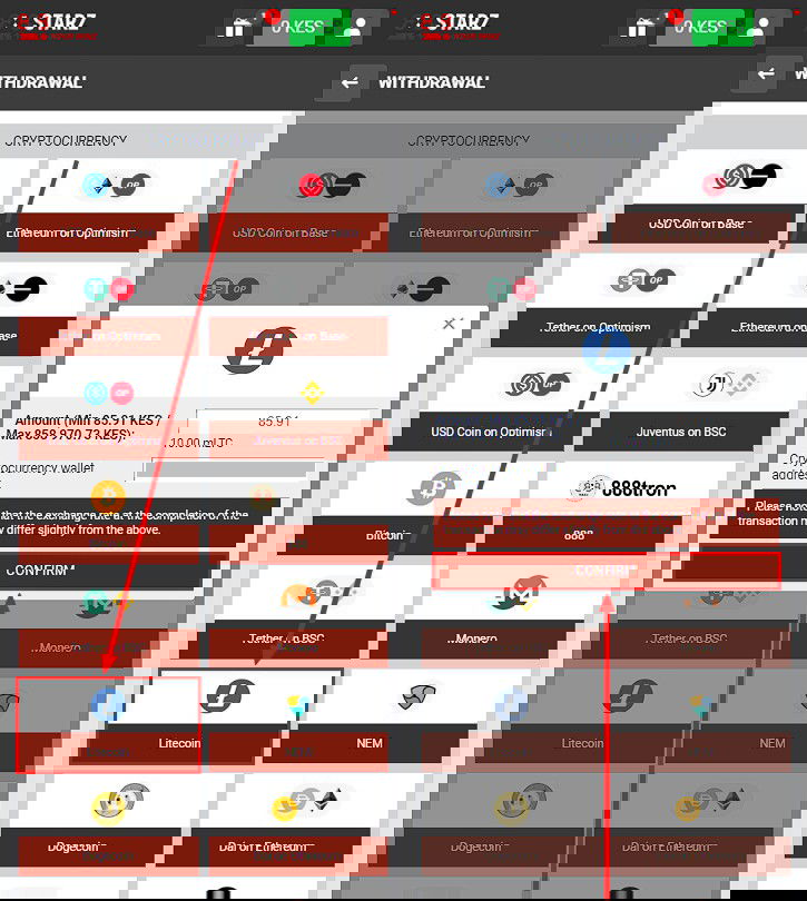 how to withdraw via crypto