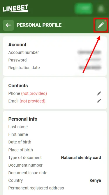 Linebet Aviator Kenya - Verification of Account (Edit)