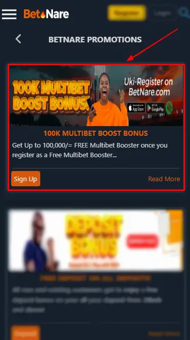 BetNare 100K Multibet Boost Bonus