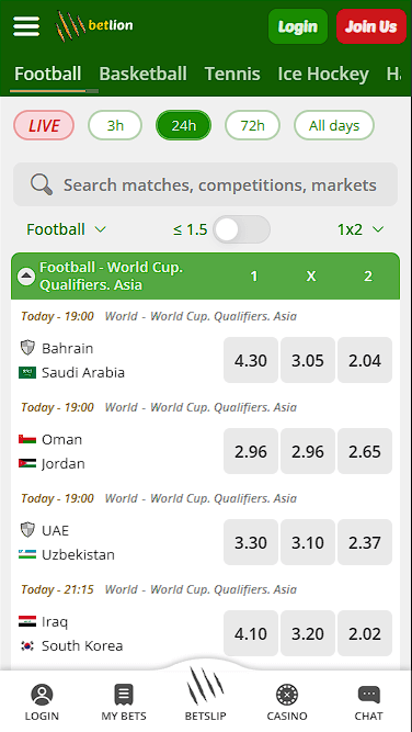 Betlion Sport Betting