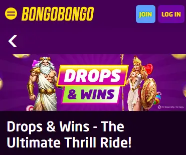 BongoBongo Drop and Wins