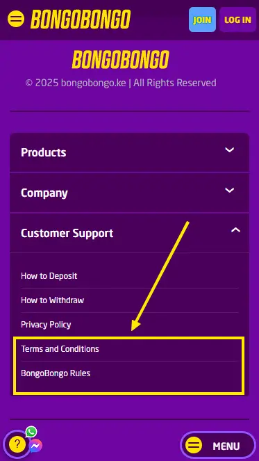 BongoBongo Kenya Site