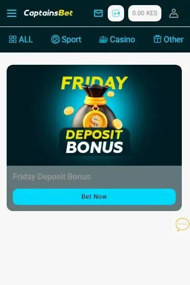 Friday Deposit Bonus Offer
