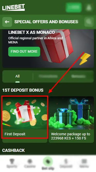 Linebet Aviator Kenya - 1ST Deposit Bonus