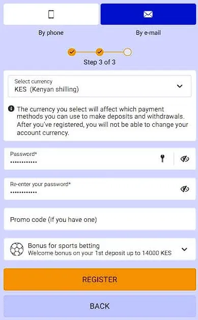 Paripesa Registration Email 3