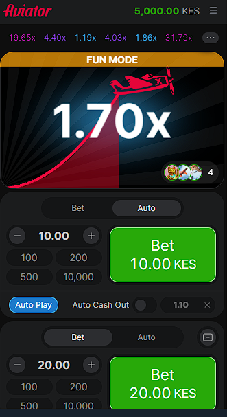 Betika Aviator Auto Play