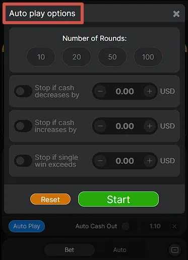 Can I place auto bets in Paripesa Aviator?