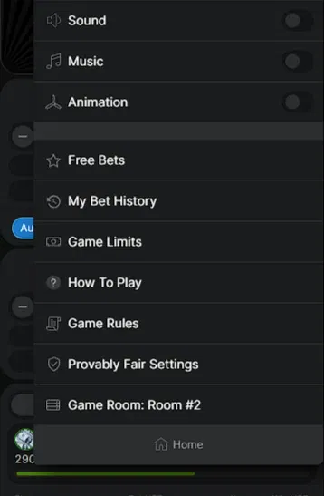 Where to find Aviator settings?