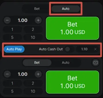Does auto betting available in Aviator Betwinner?