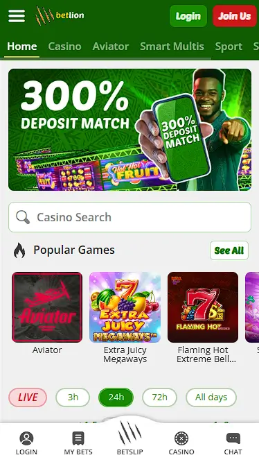 Betlion App Usability