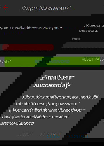 Betsafe forgotten password