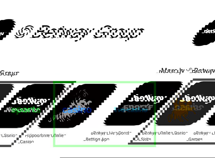 Betway casino apps