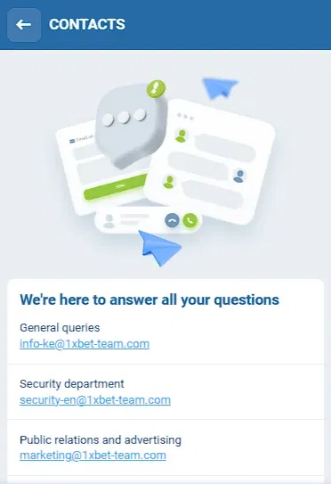 1xBet Casino Kenya Customer Support