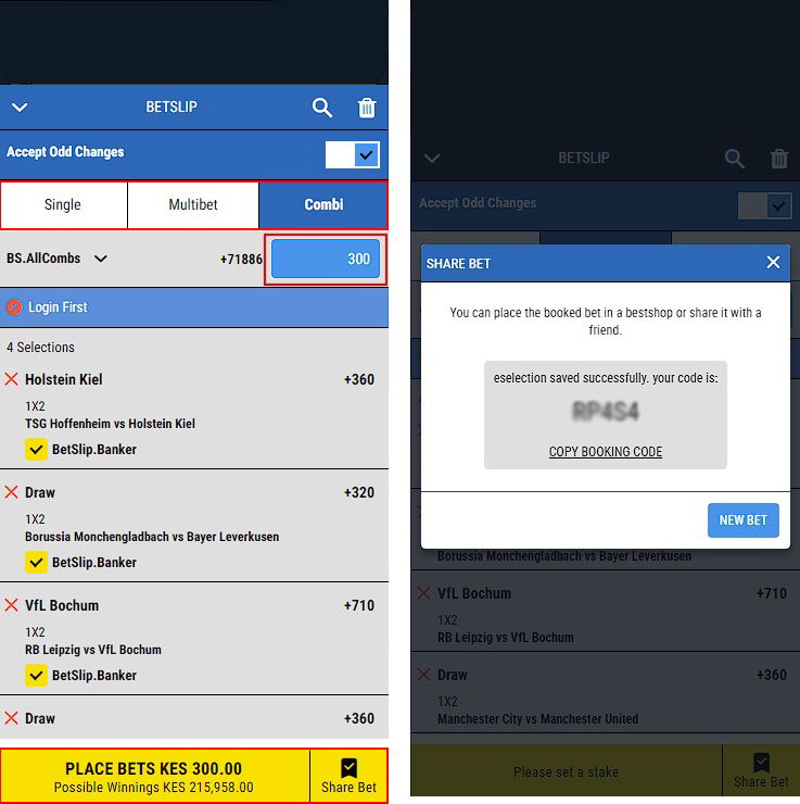 Chezacash betslip2