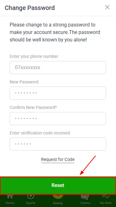OdiBets Registration in Kenya