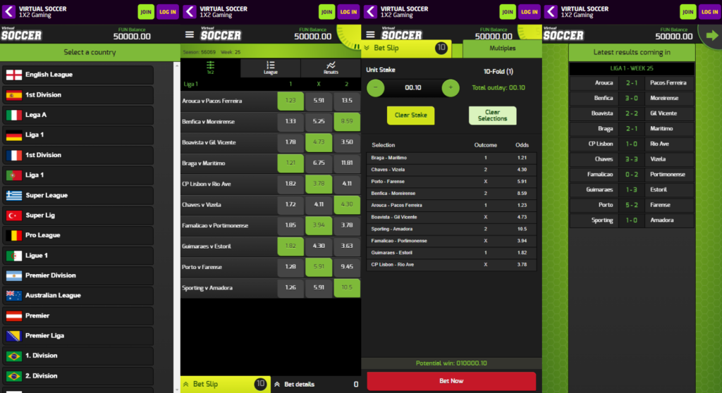 How to bet in Virtual Soccer on BongoBongo?