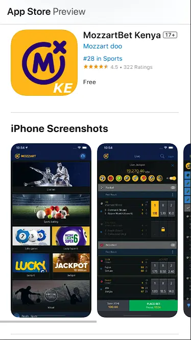 Mozzartbet iOS App Installation