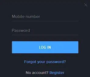 Mozzartbet Login Form