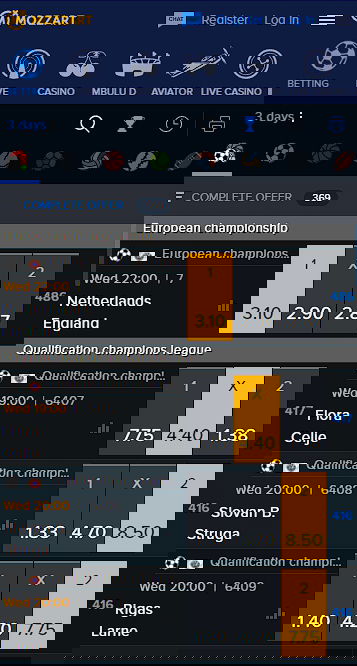 MozzartBet Sport betting