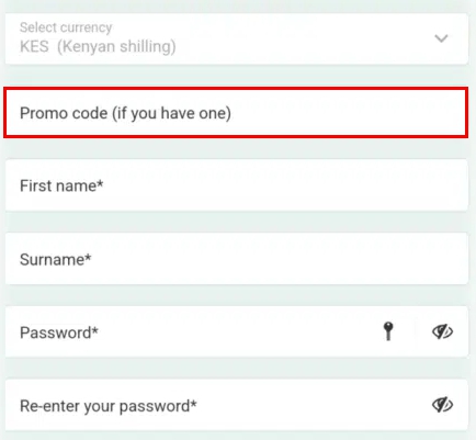 promo code varient 1