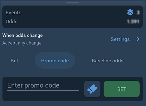 promo code varient 3