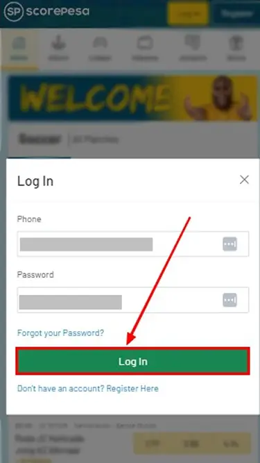 Scorepesa Autorisation Form
